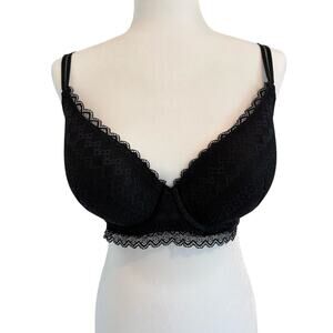 Auden Black Lace Bra 36DDD